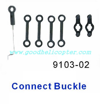 shuangma-9103 helicopter parts connect buckle set 7pcs - Click Image to Close